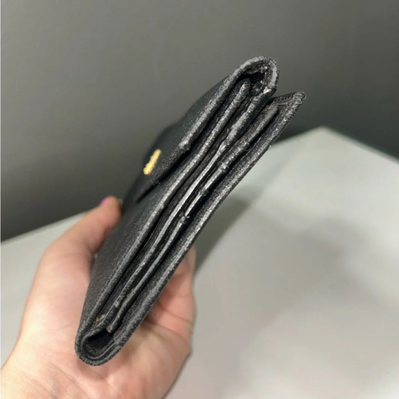 Givenchy Black Leather Envelope Wallet - Picture 15 of 16